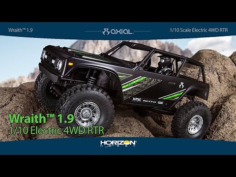 Axial® 1/10 Wraith™ 1.9 4WD Brushed RTR
