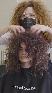 Curly hair designed with Italian flair and sophistication. Cut and styled performed by RF Artistic Director, Lorenza Ferretti using the Favoloso Volumising Mousse and Perfect Curls Enhancing Serum ✨ Discover the full #FavolosoCollection: https://www.rossanoferretti.com/collection/favoloso/ -- #rossanoferrettiparma #luxuryhaircare #hairbeauty #curlyhair | Rossano Ferretti