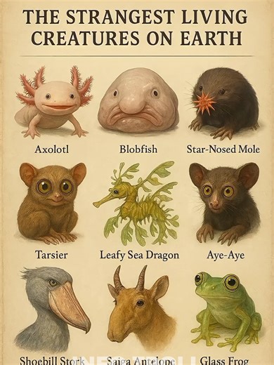 The Strangest Living Creatures on Earth