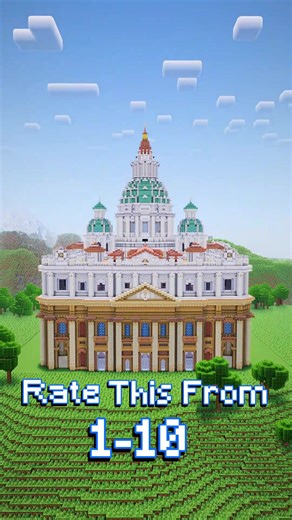 Building THE VATICAN ⛪️ #minecraft #vatican #minecraftbuilding #minecraftbuilds