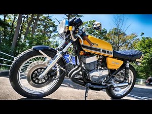 YAMAHA RD250改 イエローストロボ