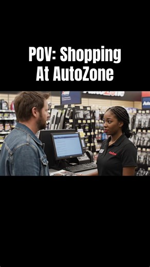 POV: Shopping at AutoZone - A Fun Experience!