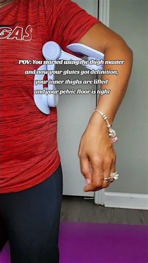Want to hit your fitness goals at home? This thigh master is going to keep you on point #thighmaster