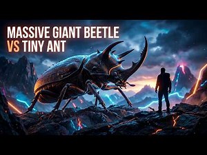 INCREDIBLE Insects Size Comparison:From Microscopic to Monster!😱