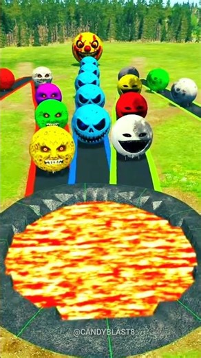 Lava Trap vs Mystery Balls😁 #ph7