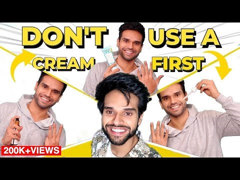 ✅ Correct Order Of Skin Care Routine For Men - Step by Step | BeYourBest Grooming San Kalra