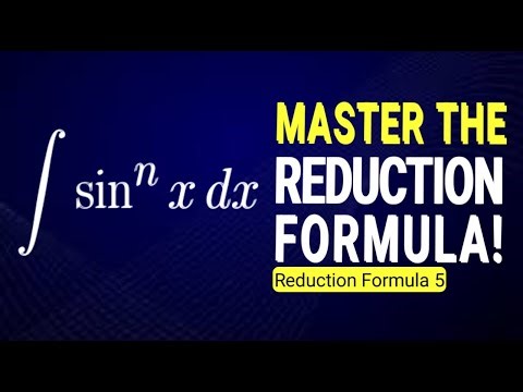 Reduction Formula - 5 | #reductionformula