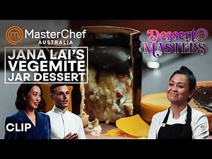 Jana Lai's Incredible Vegemite Dessert | MasterChef Australia Dessert Masters | MasterChef World