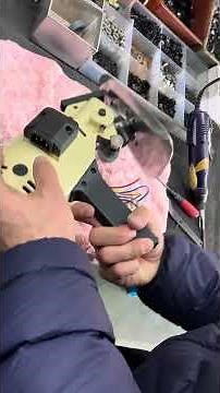 How to replace the electric scissors switch video