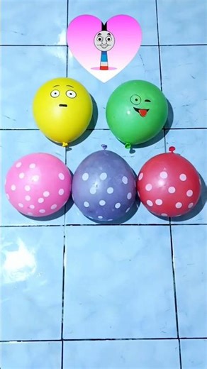 Colorful and sprunki Water Balloon Orbeez Popping Asmr Satisfying