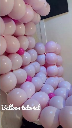 Balloon wall decoration ideas | Balloon decoration ideas | Birthday balloon decoration ideas