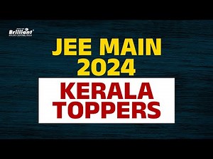 JEE Main 2024 Kerala Toppers