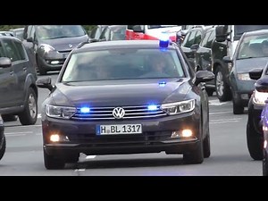 [Durchsage: Bilden Sie eine Rettungsgasse!] ZPKW Polizei Hannover