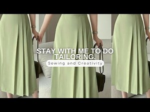 Women’s clothing tutorial: skirt pattern making🎉💕
