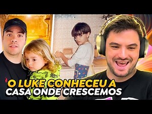 REAGINDO AO LUKE NA CASA ONDE CRESCEMOS - Luccas Neto e eu