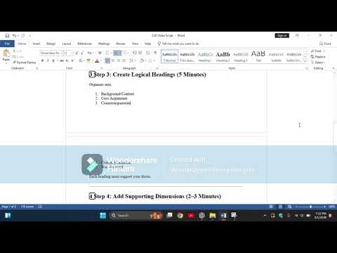 How to Build a High-Scoring CSS Essay Outline in 15 Minutes | Step-by-Step Guide