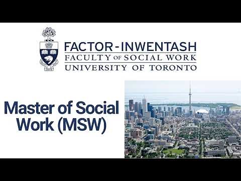 We answer your questions about the Master of Social Work (MSW) program at the University of Toronto