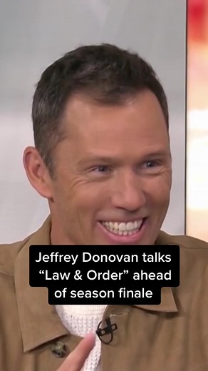 Is it better to play good or bad on Law & Order? Jeffrey Donovan tells @saragoretv. #LawandOrder #JeffreyDonovan