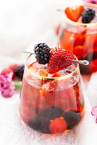 Rosé Berry Sangria