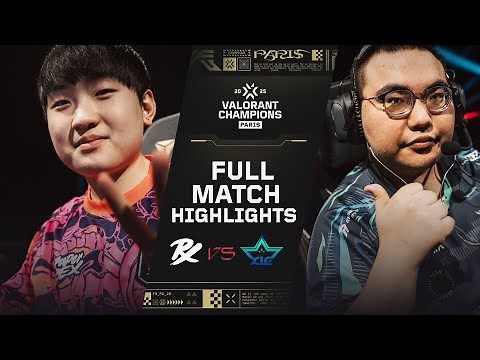 PRX vs. XLG | MATCH HIGHLIGHTS | VALORANT Champions Paris 2025 - Group Stage