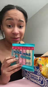 Teacher taste tests Austrian snacks from a mystery snack box