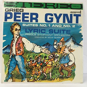 Grieg - Prague Symphony Orchestra Conducted By Vaclav Neuman - Peer Gynt Suites No. 1 And No. 2, Lyric Suite