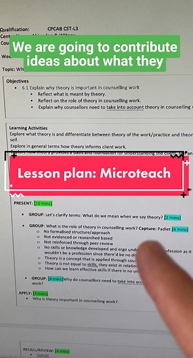 Effective Lesson Planning for Microteaching Sessions