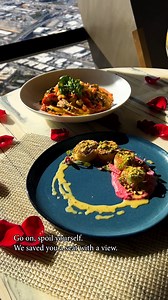 Celebrating our 🥈 BOLV Silver for Romantic Spot at Top of the World. Join us for a rotating view of the Vegas skyline, unforgettable cuisine, 800 feet above it all. Date night, elevated. . . . . . Book your table today: https://bit.ly/3GN6YkT 🎥 @_mommymamcita @doseofkamari | The STRAT Las Vegas