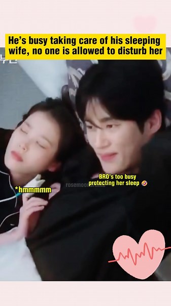 🤭the way he guards her sleep #21세기대군부인 #kdrama #byeonwooseok #perfectcrown #iu Perfect