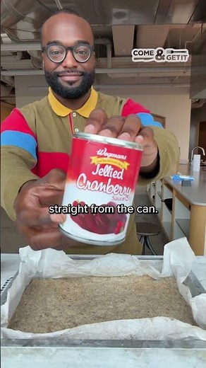 Leftover cranberry sauce is never an issue when you can make these Cranberry Cookie Bars