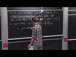 Lecture5_ Second quantization for operators and path integral for single particle.