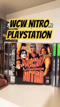 Wcw Nitro PlayStation #retrogaming #playstation #ps1 #wcw #wcwnitro