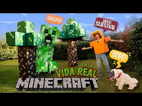 Domestico un LOBO de Minecraft en la VIDA REAL