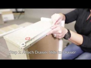 How to Install a Drawer Slide