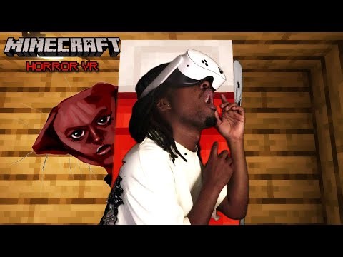 On YOUR soul Minecraft horror mods in VR are not SCARY...