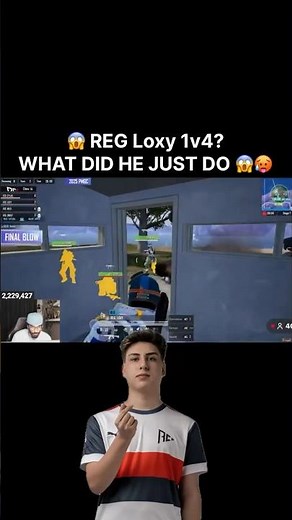 😱 REG Loxy 1v4? WHAT DID HE JUST DO 😱🥵#pmgc2025 #pubgmobile #loxy