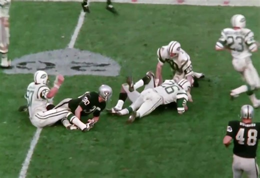 55 years ago on November 17, 1968 The Oakland Raiders were "Heidied" by NBC, but won 43-32 vs the New York Jets. With just 1:05 left in the game, NBC switched it for the movie broadcast of the "Heidi". The aftermath of this broadcast debacle led to a major change in the broadcasting of professional football. | "Al Davis The Maverick 1963-2011"