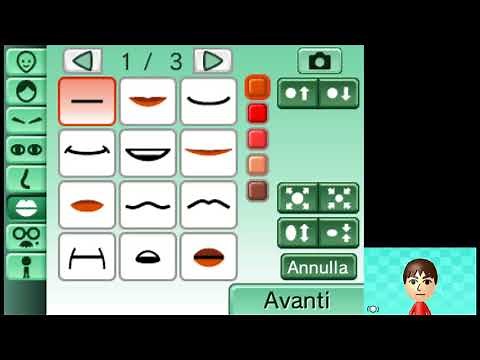Mii Maker in 3DS (Citra)