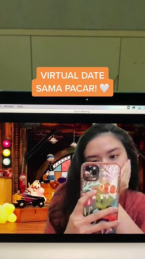 Nonton bareng yuk? 🥺👉🏻👈🏻🧡 #fyp #foryoupage #virtualdate #shopee | scener