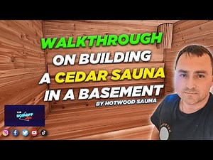 Building a Cedar Sauna in Your Basement - Step-by-Step Guide 2026 ।। #TheBoikoffLive
