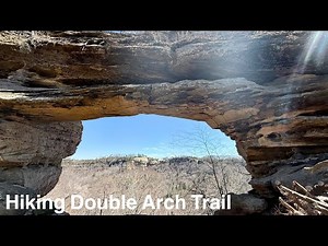 Double Arch: Hiking at Red River Gorge (March 2025)