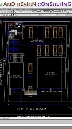 View the plan of a 5-storey house with 3 units on 10 acres of land 🏢 | AutoCAD Building Plan Tuto...