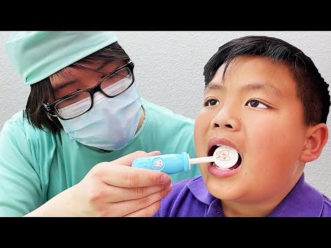 Alex Pretend Play Going to the Dentist for his Teeth Checkup | Kid Learns How to Keep Teeth Clean