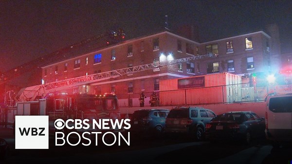 Mattress used to help save woman jumping from burning Somerville apartment