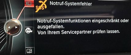 BMW Notruf Systemfehler | Ursachen, Symptome, Kosten & Lösungen