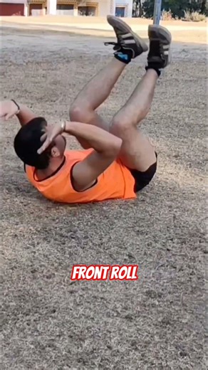 morning exercise fitness front roll exercise#fitness #mohit_athlete #respect #workout