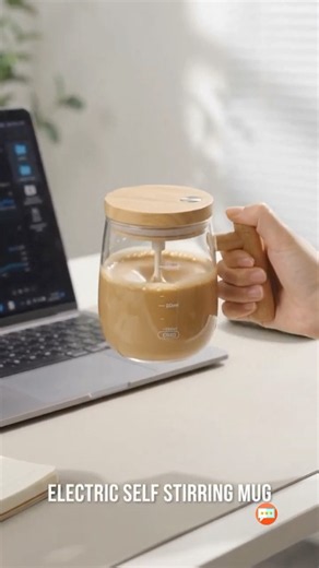 Viral Automatic Coffee Stirring Mug | Electric Self-Stirring #CoffeeMug #SmartGadgets #CoffeeLovers