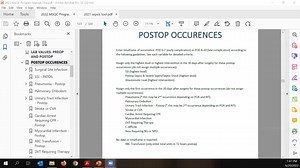 MSQC Postop Outcomes Training