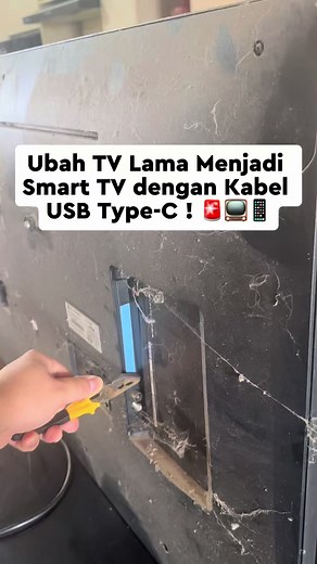 Ubah TV Lama Jadi Smart TV dengan Kabel USB Type-C