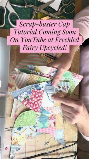 New tutorial coming soon! #sewing #upcycling #scrapbuster #diy #sewingtutorial #upcycle #howtosew